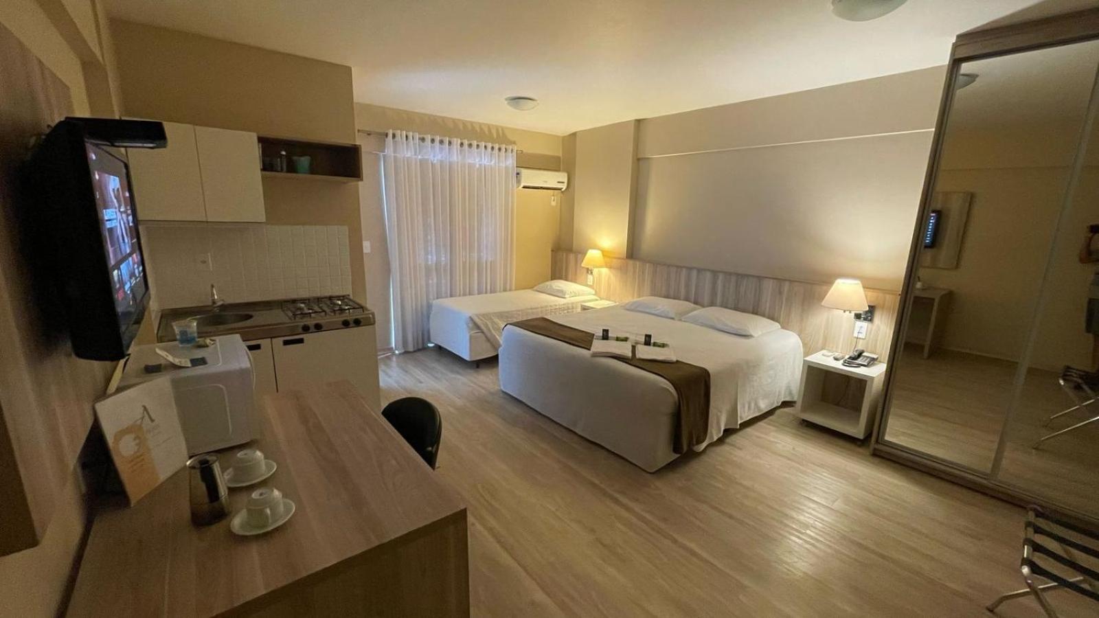 Aquarius Flat Aptos E Suites Santa Cruz do Sul Dış mekan fotoğraf