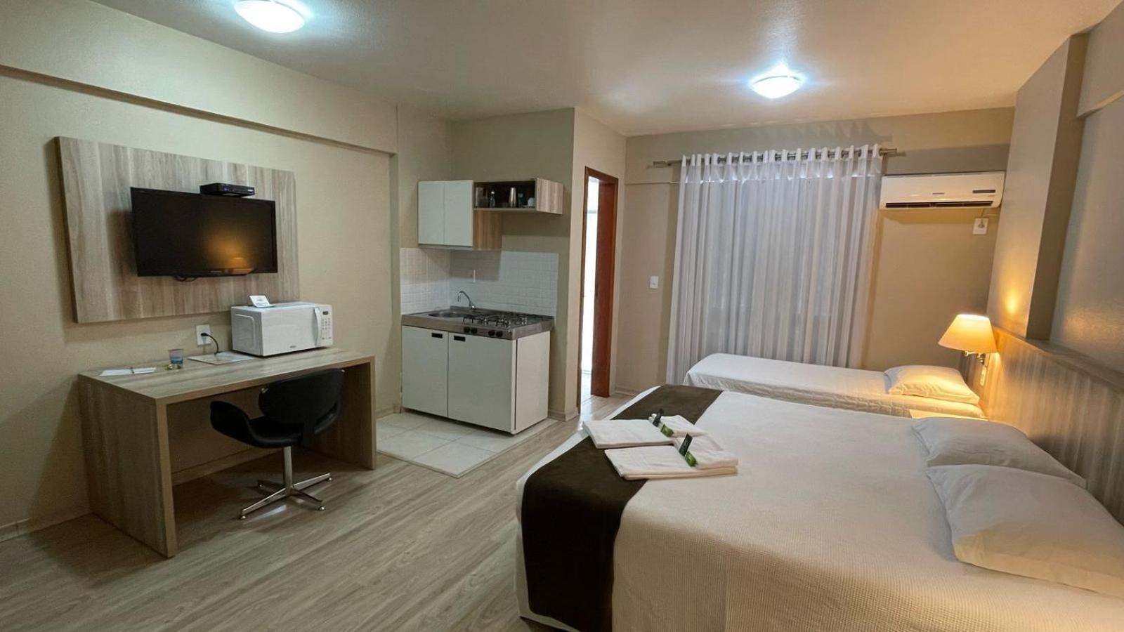 Aquarius Flat Aptos E Suites Santa Cruz do Sul Dış mekan fotoğraf